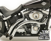 ECHAPPEMENT WEST COAST CHOPPERS / HEARTLAND USA - HELL BENT - SOFTAIL 07up