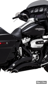 - ECHAPPEMENT - VANCE & HINES - TOURING 17UP MILWAUKEE-EIGHT® - 2 EN 2 - BIG RADIUS 2-2 PCX - NOIR MAT - 46373