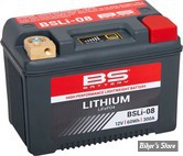 BATTERIE LITHIUM BS BATTERY - BATTERY LITHIUM BSLI-08 - 12V / 96Wh / 300A - 360108