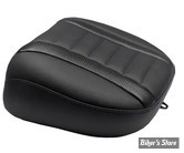 - SELLE MUSTANG - FREEDOM TOURING SEAT - TOURING 2023UP - Deluxe Touring Solo Seat INSERTS CARBONE - NOIR / COUTURES : BLEU CIEL : POUF optionnel - 88402SB