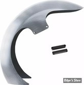 POUR ROUE DE 19" - GARDE BOUE AVANT CUSTOM - TOURING 23P - PAUL YAFFE BAGGER NATION - OEM DEI Front Fender - AVEC ADAPTATEURS : NOIRS -  PYO: DEI-OEM-23CVO-B