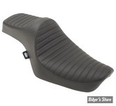 SELLE DRAG SPECIALTIES -  PREDATOR III SEAT - SPORTSTER 82/03 - NOIR - CLASSIC STITCH / COUTURES : NOIR - 0804-0734