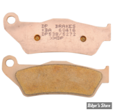 PLAQUETTES AVANT - OEM 41300072 - DP BRAKES - METAL FRITTE - DP538