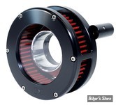 FILTRE A AIR FEULING - TOURING 08/16 / SOFTAIL 16/17 / DYNA FXDLS 16/17 - BA AIR CLEANER KIT - SLIM CLEAR OUTER COVER  - FILTRE ROUGE / NOIR - 5454-S
