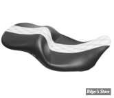 - SELLE LE PERA - MAVERICK - TOURING 08/23 - noire avec insert Hot rod blanc - LK-957HR1