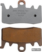 - PLAQUETTES AVANT -  OEM INDIAN 2208372 - DRAG SPECIALTIES - PREMIUM SINTERED METAL / METAL FRITTÉ - HDP528