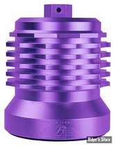 FIGURATI - FILTRE A HUILE - FIGURATI DESIGNS - RÉ-UTILISABLE - Performance Magnetic Oil Filter - FINITION : VIOLET - FDP01-OILFIL-P