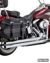  - ECHAPPEMENT VANCE & HINES - BIG SHOTS LONG PCX - SOFTAIL 86/17 - CHROME - 17323