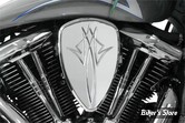 FILTRE A AIR - BARON CUSTOM ACCESSORIES - BIG AIR KIT "BAK" - YAMAHA XV950 / XVS950 / XVS1300 - PINSTRIPING / CHROME - BA-2013-13