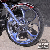 GARDE BOUE AVANT CUSTOM - TOURING 14UP - PAUL YAFFE'S - THICKY FRONT FENDER - 23"