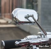 RÉTROVISEUR ARLEN NESS - OVAL FORGED MIRROR - CHROME - CÔTÉ DROIT - 13-173