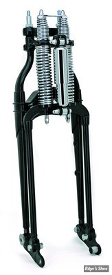 X - ECLATE N - PIECE N° 00 - FOURCHE SPRINGER REPLICA OEM - ZODIAC - FLSTS / FLSTSC / FLSTSB 97/04 - NOIRE avec ressorts CHROME