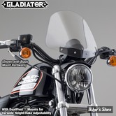 PARE BRISE NATIONAL CYCLES USA - GLADIATOR - MONTAGE CHROME - TEINTE SOMBRE - N2704