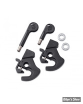 X - Paire de VERROU Serrure ANTIVOL a Clef - pour Plaques Latérales, Sissy Bar, Porte Paquet amovibles - OEM 92800008