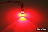 AMPOULE DE FEU ARRIERE - W2.5x16D - 3156 - CUSTOM DYNAMICS - HIGH POWER LED BULBS - SIMPLE FILAMENT - COULEUR D'ECLAIRAGE : ROUGE