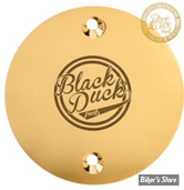 CACHE ALLUMAGE - BLACK DUCK - SPORTSTER 70/03 - LAITON SATINE