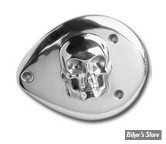 S&S - ECLATE A - PIECE N° 01A - INSERT DE FILTRE A AIR - POUR FILTRE A AIR S&S SUPER E/G - SKULL - CUSTOM CHROME