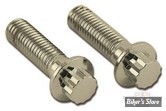 ECLATE G - PIECE N° 06 - KIT VISSERIE D ETRIER DE FREIN - OEM 44160-00 - CHROME - KNURLED