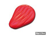 SELLE SOLO UNIVERSELLE - LARGEUR 240MM - EASYRIDERS - OLD SCHOOL SOLO SEAT TUCK/ROLL - ROUGE