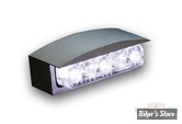 Eclairage de plaque Leds - Custom Chrome - Noir