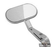 Ø GUIDON : 22MM / 7/8" OU 25,40MM / 1" - RETROVISEUR DE GUIDON - CUSTOM CHROME - AGILA - CHROME