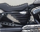 X - COUVRE RÉSERVOIR D HUILE / CACHE BATTERIE - SPORTSTER 04/13 - EASYRIDERS - BAT WING - H1323 