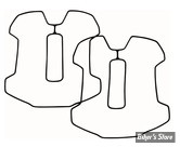 ECLATE D - PIECE N° 27 - JOINT DE CULBUTEUR INFERIEUR - MILWAUKEE EIGHT 17UP - OEM 25700425 - GENUINE - CAOUTCHOUC - LA PAIRE