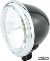 4 1/2 / PHARE SHIN YO - Shin Yo  4 1/2" Spotlight, Chrome Rim, Black - NOIR / CHROME