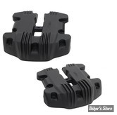 ECLATE D - PIECE N° 25 - COUVRES CULBUTEURS - OEM 25700697 - EMD / ESTEVES MOTORCYCLE DESIGN - RIBBED - NOIR - LA PAIRE