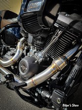 - ECHAPPEMENT - SP CONCEPTS EXHAUST SYSTEM - TOURING M8 2017UP - BIG BORE - WORKS EDITION - PRO FLO - INOX - SPC-2-003-PF