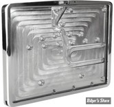 JAPAN - CADRE / CHASSIS DE PLAQUE 125 X 130 MM - THUNDERBIKE - FINITION :  POLI - 28-98-340