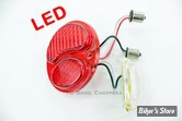  FEU ARRIERE VINTAGE - 1928/1931 : KIT DE CONVERSION À LED - LED CONVERSION LENS FOR FORD DUOLAMP MODEL A TAIL LIGHTS - 107-0044
