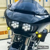 7" - OPTIQUE CUSTOM DYNAMICS  - SHARK DEMON™ 2 PERFORMANCE LED HEADLIGHT KIT FOR ROAD GLIDE - SD2-RG-WW-ECE