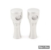 RISERS - HAUTEUR : 100MM / 4" - KEN'S FACTORY - RAINURES - POLI - 2-004