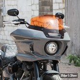 PARE BRISE - KLOCK WERKS - KOLOR FLARE WINDSHIELD - FXLRST 22UP  - HAUTEUR : 6" / 15CM - COULEUR : ORANGE - KWW-02-0623