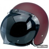 BILTWELL - VISIERE POUR CASQUE JET OPEN FACE 3/4 - BUBBLE SHIELD - COULEUR : FUME / SMOKE GRADIENT / ANTI-BUEE