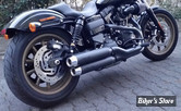 - SILENCIEUX - MILLER - DYNA FXDLS 110" 2015/2016 - DAKOTA SLIP-ON MUFFLER SET - EMBOUT : TAPERED : POLI / CORPS : NOIR - EURO 3 - HD-FXDLS-110-X4.10
