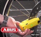 CADENA BLOQUE DISQUE - ABUS - 8077 GRANIT DETECTO XPLUS DISC BRAKE LOCK -  JAUNE