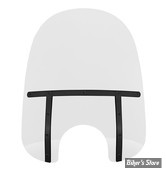 Pare brise détachable - MEMPHIS SHADES - Memphis Fats - DÉCOUPE DE PHARE DE 7" - Hauteur 21" / 53cm - NIGHT SHADES TRANSPARENT - MEB3410