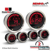 - KIT D'INSTRUMENTS - TOURING 04/13 -  KOSO - HD-02 6-PIECE GAUGE KIT FOR TOURING - HD-02 - BA050903