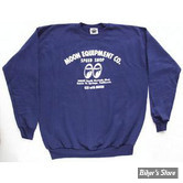 SWEAT SHIRT - MOON - MOON EQUIPMENT CO - COULEUR : NAVY - TAILLE M