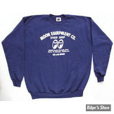 SWEAT SHIRT - MOON - MOON EQUIPMENT CO - COULEUR : NAVY - TAILLE L