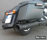 SILENCIEUX MCJ - TOURING 95/16 - EC - 2 IN 2 120/73 EDITION MUFFLERS - EMBOUTS : STRIPES - FINITION : NOIR