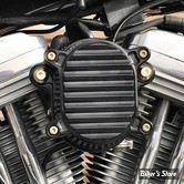 - FILTRE A AIR - JOKER MACHINE - OMEGA AIR CLEANER ASSEMBLIE - SPORTSTER 07UP - FINNED - NOIR ANODISE