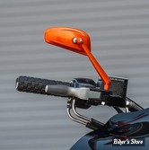 RÉTROVISEUR ARLEN NESS - TEARCHOP FORGED MIRRORS - ORANGE - CÔTÉ DROIT - 510-019