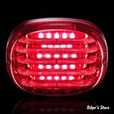 - FEU AR - HD 99UP - OEM 68296-99 - LED - CUSTOM DYNAMICS - PROBEAM LOW-PROFIL - SERIE PB-TL-LP - SANS ECLAIRAGE DE PLAQUE - ROUGE - PB-TL-LP-R