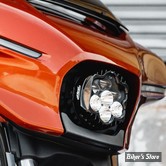 7" - OPTIQUE CUSTOM DYNAMICS  - SHARK DEMON™ PERFORMANCE LED HEADLIGHT FOR 23.5-25 STREET GLIDE - SD2-23BAT-W-ECE