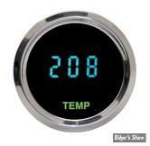 JAUGE DE TEMPERATURE D'HUILE DE TABLEAU DE BORD - TOURING 96/06 - DAKOTA DIGITAL - SERIE 3000 ODYSSE II - DIAMETRE 2 1/16" / 52MM - HLY-3073