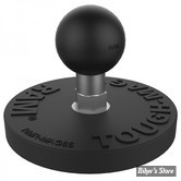 X - PIÈCE DÉTACHÉES - BOULE B Ø 1" / 25,40MM - RAM MOUNTS - BASE RONDE MAGNETIQUE AVEC BOULE - Tough-Mag - RAM-B-MAG66U