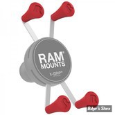 X - PIÈCE DÉTACHÉES - RAM MOUNTS - CAPUCHONS DE RECHANGE X-GRIP - ROUGE - RAP-UN-CAP-4-REDU